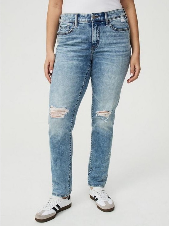 torrid Denim - Torrid Perfect Boyfriend Mid-Rise Jean